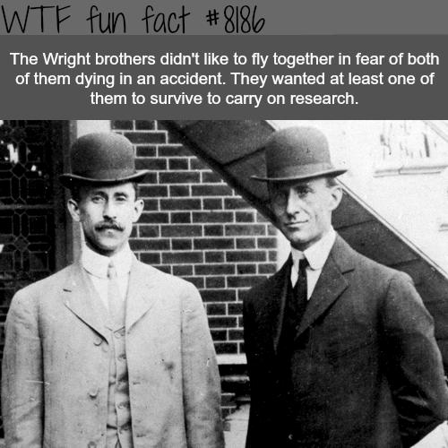 The Wright Brothers - WTF fun fact