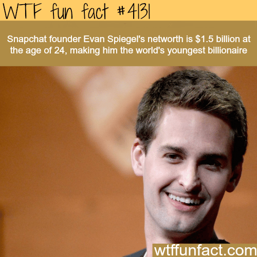 The youngest billionaire in the world -  WTF fun facts