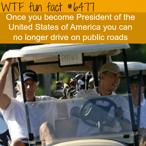 Things the president of the USA can not do - WTF fun facts