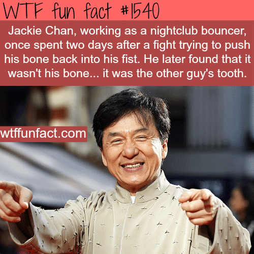 Things you never knew about Jackie Chan - wtf fun facts