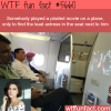 this man played a pirated movie on an airplane