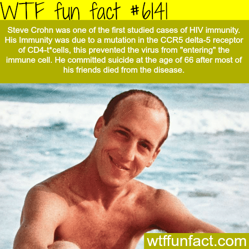 This man was immune to AIDS - WTF fun facts