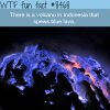 this volcano has blue lava wtf fun facts