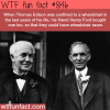 thomas edison and henry ford wtf fun fact