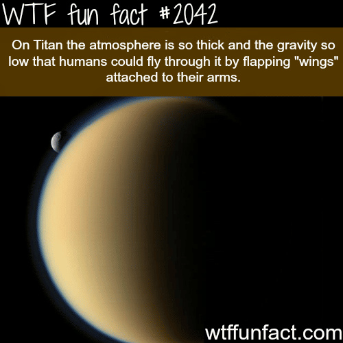 Titan - space facts - WTF fun facts