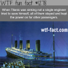 titanic facts