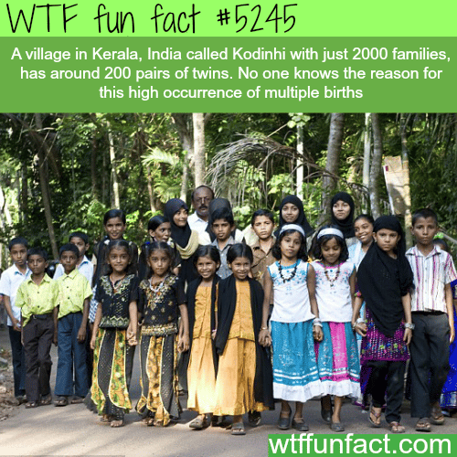 Twins village in India - WTF fun facts