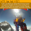 two nepali men paraglided off of the summit of