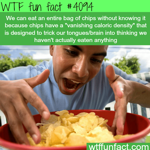 Vanishing caloric density - WTF fun facts