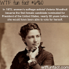 victoria woodhull the first female candidate