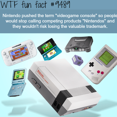 Video Game Console - WTF fun fact