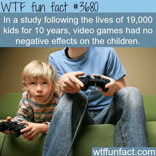 Video games and the cause of violence -  WTF fun facts