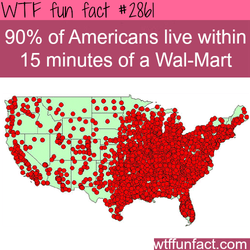 Wal-mart empire -  WTF fun facts