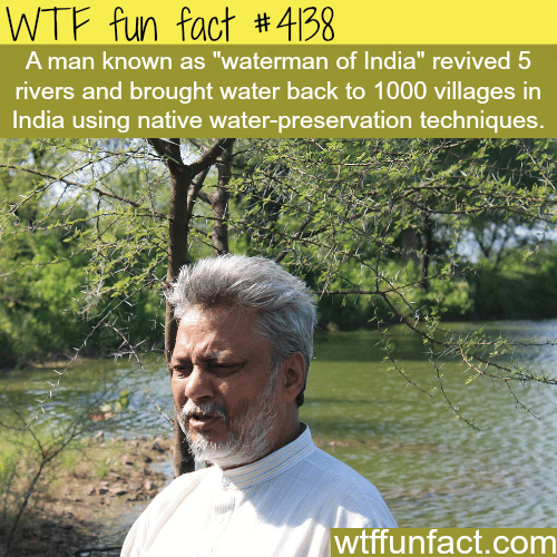 Waterman of India -  WTF fun facts