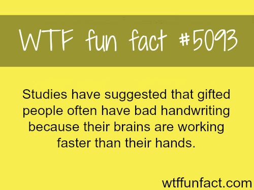 What your handwriting can say about you - WTF fun facts