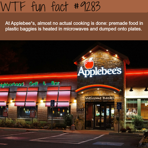 Why Applebee’s is one of the worst restaurants - WTF fun facts