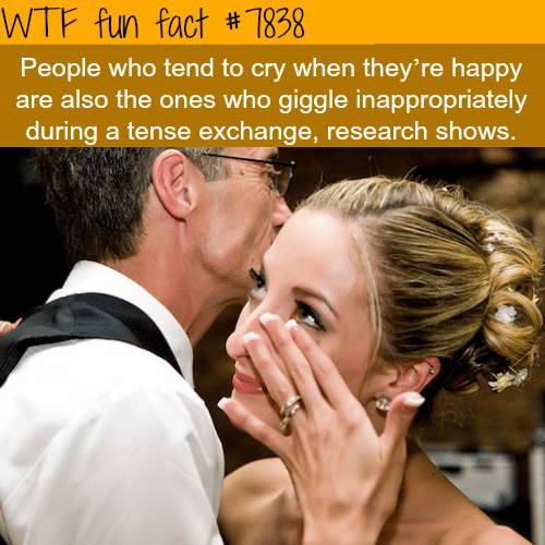 Why do we cry when we are happy? - WTF fun facts