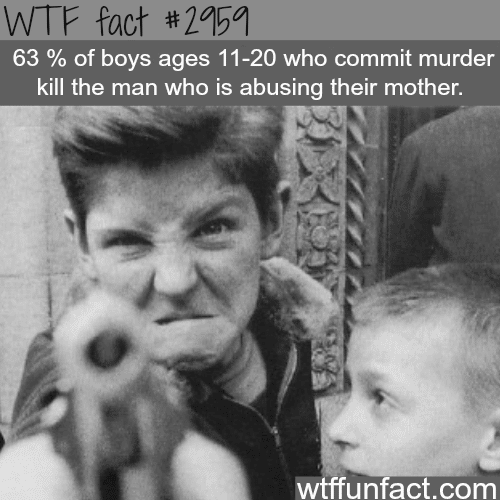 Why most boys commit murder -  WTF fun facts