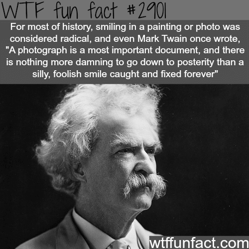 Why people in old photographs don’t smile -  WTF fun facts