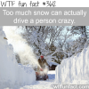 why too much snow is bad for you