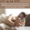 why you always feel thirsty before bed wtf fun