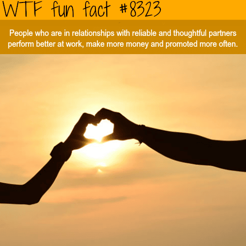Why you should invest in a good relationship - WTF fun facts