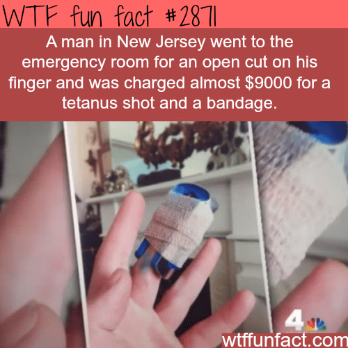 Why you should never go to hospital in America -  WTF fun facts