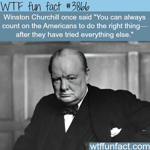 Winston Churchill quotes - WTF fun facts