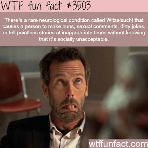 Witzelsucht -  WTF fun facts