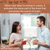 womens voices are like music to men wtf fun
