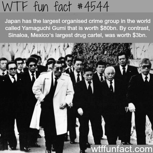 World’s richest crime group -   WTF fun facts