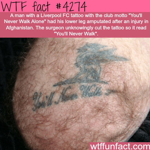 You’ll never walk alone -  WTF fun facts