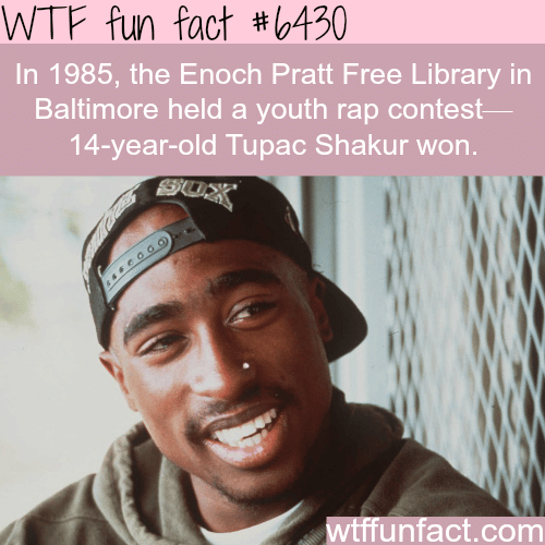 Young Tupac Shakur  - WTF fun facts