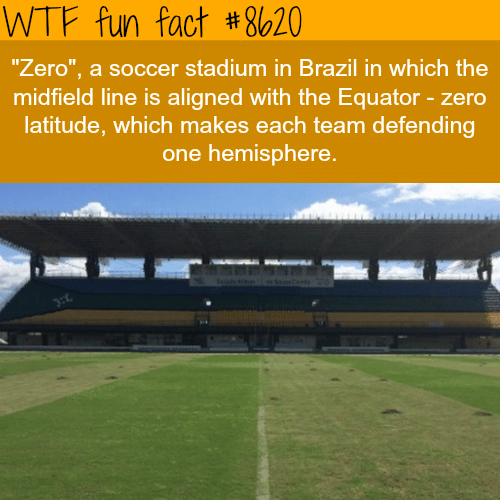Zero Football Stadium - WTF fun facts