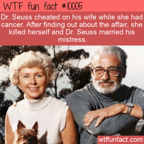 WTF Fact - Dr. Seuss was a cheater