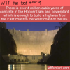 WTF Fun Fact – Concrete In Hoover Dam
