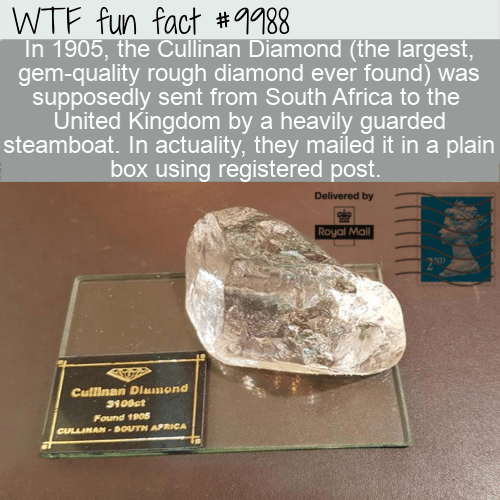 wtf fun fact cullinan diamond(2)