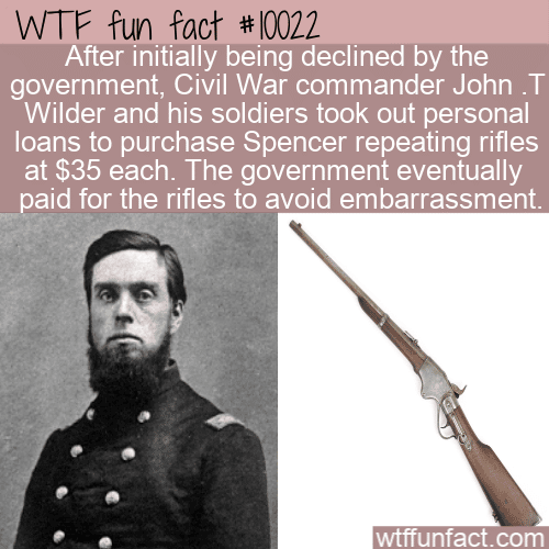 WTF Fun Fact - Civil War Rifles