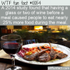 WTF Fun Fact – Eat More With Wine