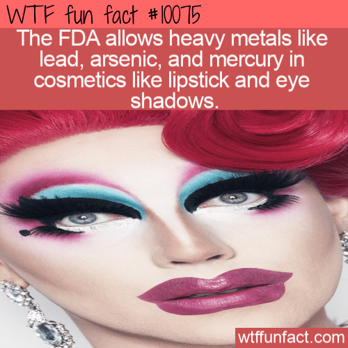 WTF Fun Fact - Heavy Metal Cosmetics