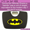 WTF Fun Fact – Batman Unit