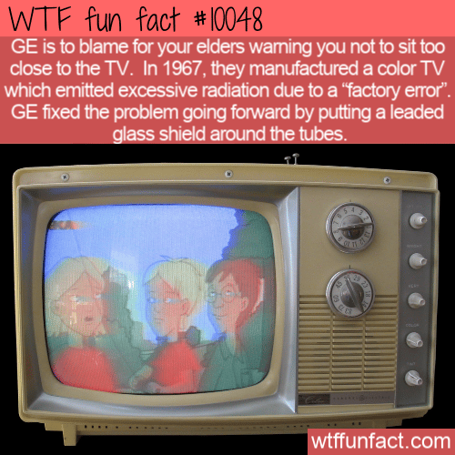 WTF Fun Fact - Sitting Too CLose to TV