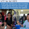 WTF Fun Fact – Smart Gloves