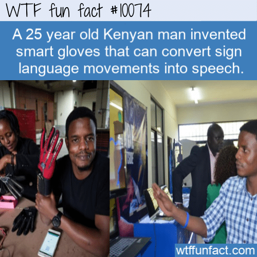 WTF Fun Fact - Smart Gloves Can Speak