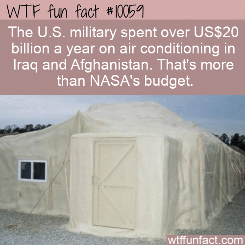 WTF Fun Fact - U.S. Military Spent More Than NASA