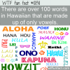 WTF Fun Fact – Hawaiian Words