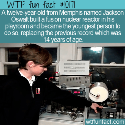 WTF Fun Fact - Nuclear Reactor In Playroom!!!