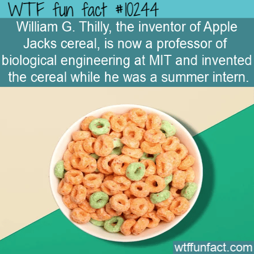 WTF Fun Fact - Apple Jacks Inventor