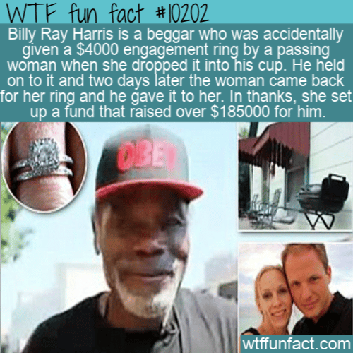 WTF Fun Fact - Fund For A Beggar