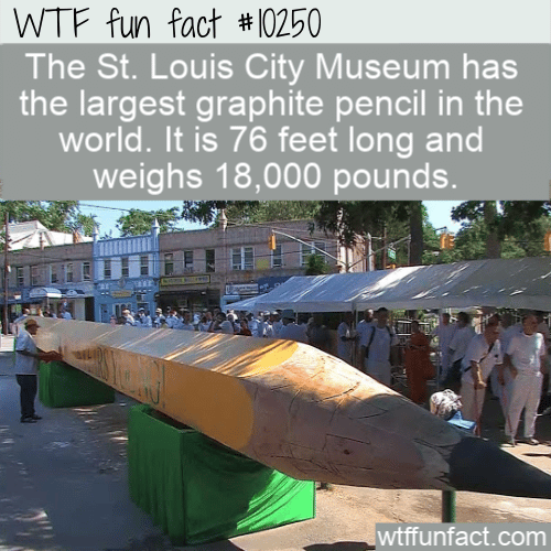 WTF Fun Fact - Largest Pencil